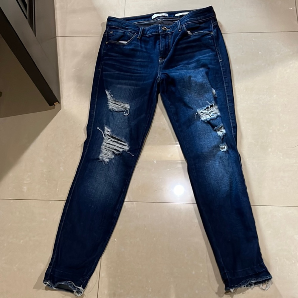 Guess| skinny sexy curve blue jeans